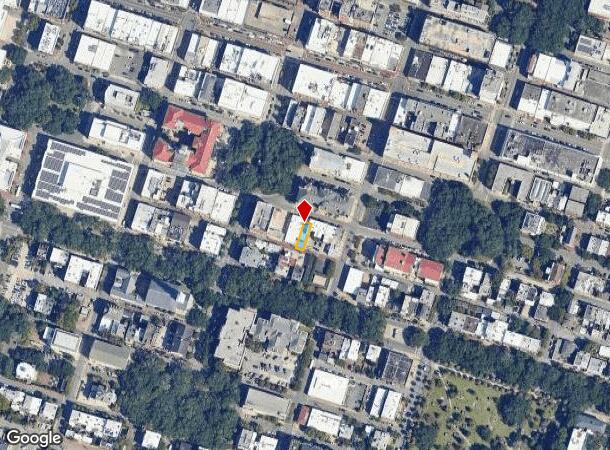  13 E York St, Savannah, GA Parcel Map