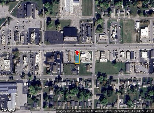  615 Trenton Ave, Findlay, OH Parcel Map