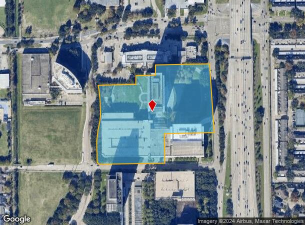  2000 W Sam Houston Pkwy S, Houston, TX Parcel Map