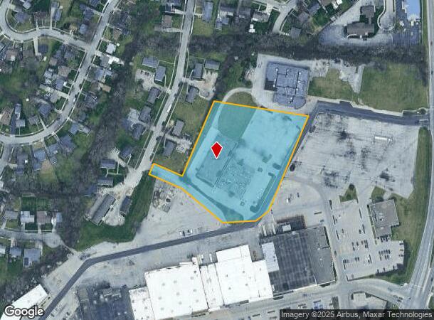 921 Northcrest Shopping Ctr, Fort Wayne, IN Parcel Map