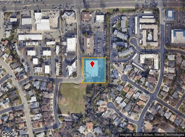  1620 Santa Clara Dr, Roseville, CA Parcel Map