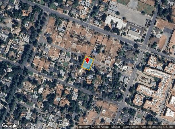  672 Colman St, Altadena, CA Parcel Map
