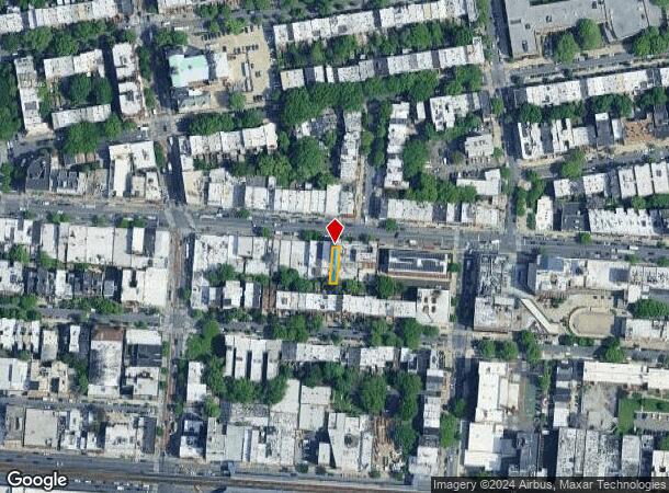  1318 Fulton St, Brooklyn, NY Parcel Map