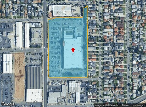  500 S Marengo Ave, Alhambra, CA Parcel Map