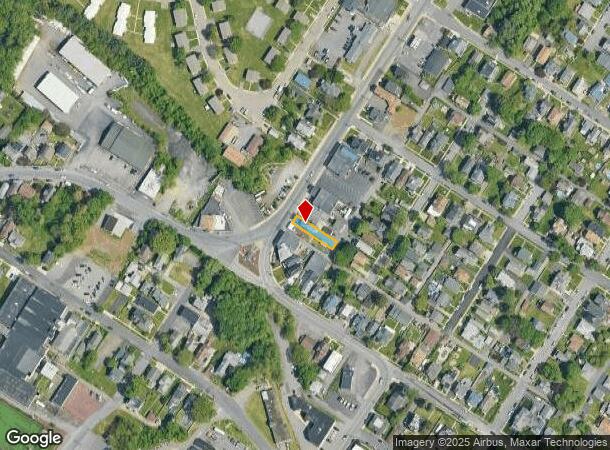 527 S Blakely St, Dunmore, PA Parcel Map