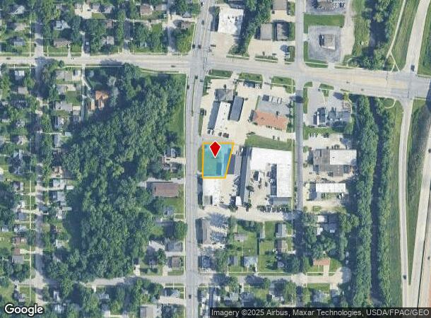  1904 Main St, Cedar Falls, IA Parcel Map