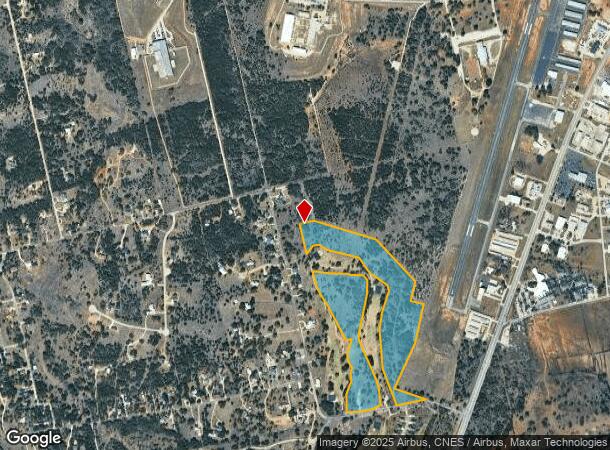 Delaware Spgs, Burnet, TX Parcel Map