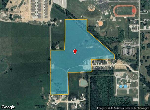  Deer Run Ln, Pittsburg, KS Parcel Map