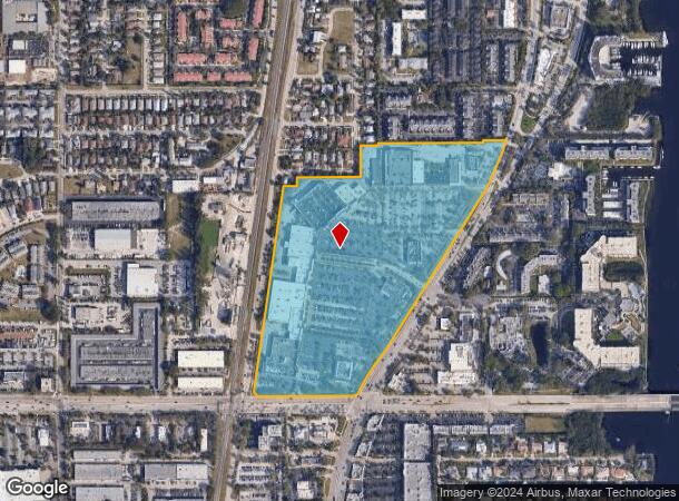  1400 S Federal Hwy, Delray Beach, FL Parcel Map