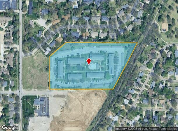  2800 Woods Blvd, Lincoln, NE Parcel Map