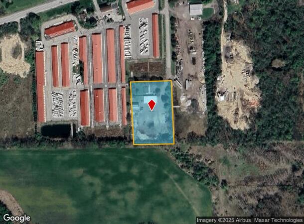  8205 Jackson Rd, Ann Arbor, MI Parcel Map