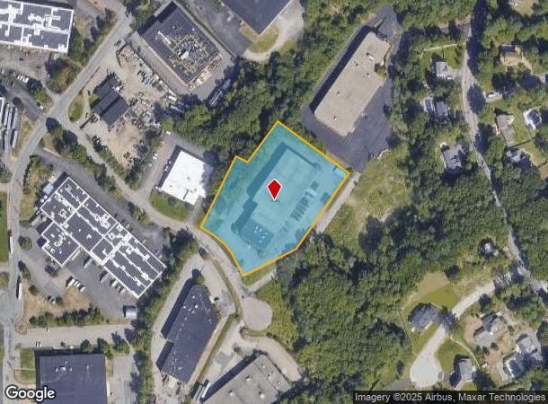 80 Hudson Rd, Canton, MA Parcel Map