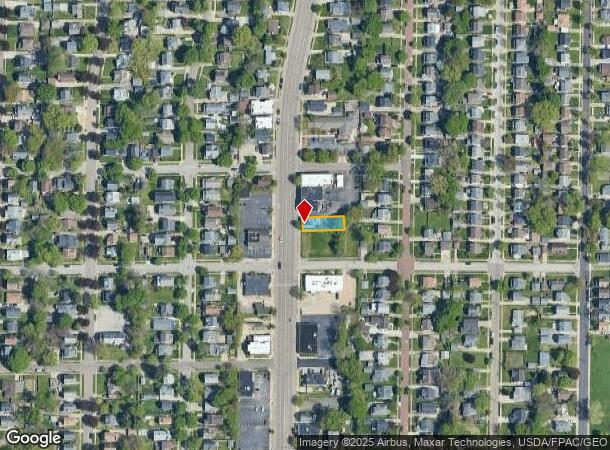  1013 N Main St, Akron, OH Parcel Map