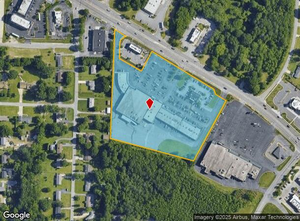 10102 S Main St, Archdale, NC Parcel Map