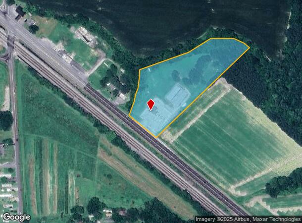 6457 General Mahone Hwy, Waverly, VA Parcel Map