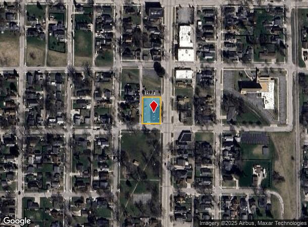  2020 Broadway St, Bay City, MI Parcel Map
