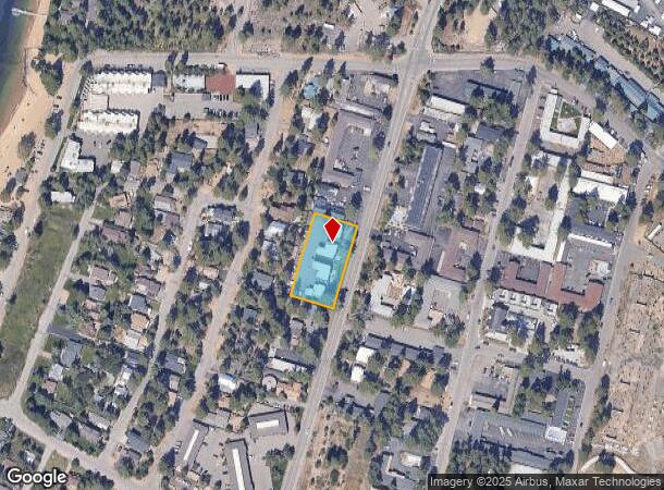  4107 Pine Blvd, South Lake Tahoe, CA Parcel Map