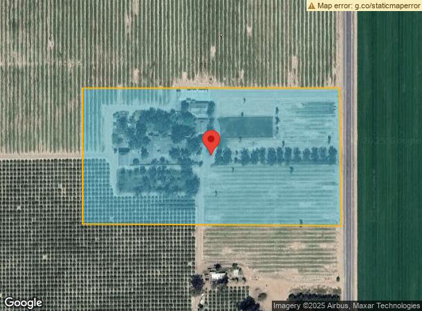  15770 10Th Ave, Hanford, CA Parcel Map