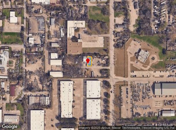  2621 Maupin Ln, Irving, TX Parcel Map