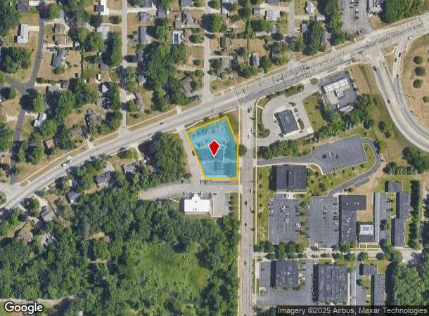  3090 Plainfield Ave Ne, Grand Rapids, MI Parcel Map