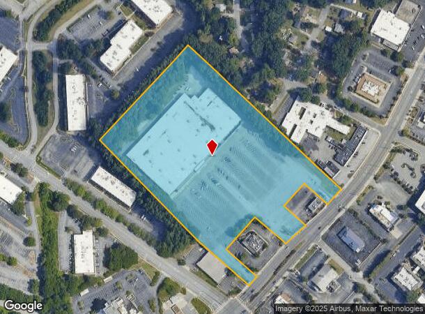  3020 W Gate City Blvd, Greensboro, NC Parcel Map