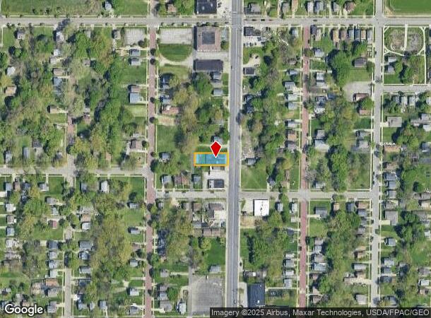  452 454 S Arlington St S, Akron, OH Parcel Map
