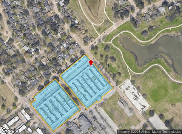  16201 El Camino Real, Houston, TX Parcel Map