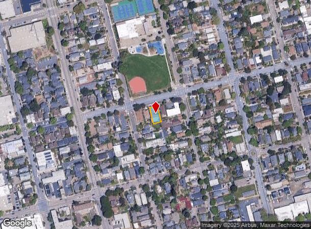  906 Delaware St, Berkeley, CA Parcel Map