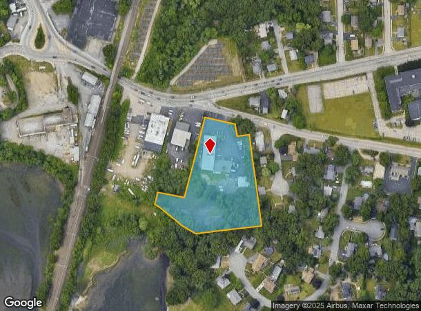  3600 W Shore Rd, Warwick, RI Parcel Map