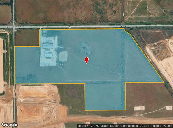 25825 Freeman Rd, Katy, TX Parcel Map