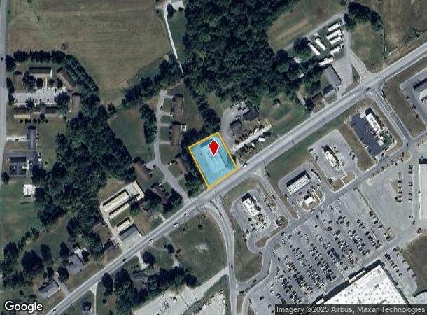 1302 E Hackberry St, Salem, IN Parcel Map