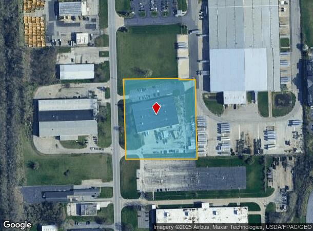  5570 Enterprise Blvd, Toledo, OH Parcel Map