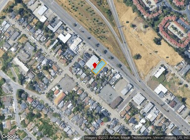 21157 Foothill Blvd, Cherryland, CA Parcel Map