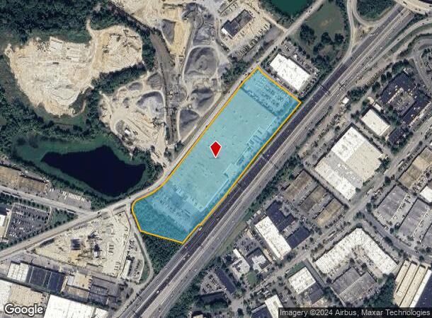  5617 Industrial Dr, Springfield, VA Parcel Map