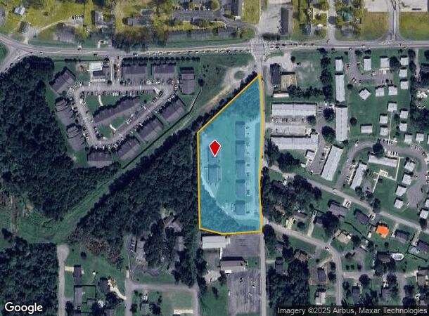 74 S Cedar Ln, Fort Oglethorpe, GA Parcel Map