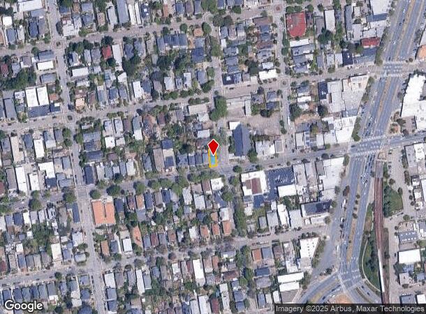  1645 Alcatraz Ave, Berkeley, CA Parcel Map