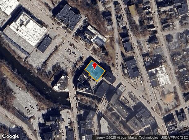  96 Harlow St, Bangor, ME Parcel Map