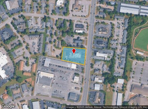  1851 Memorial Blvd, Murfreesboro, TN Parcel Map