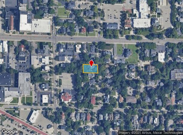 21 Prospect Ave Se, Grand Rapids, MI Parcel Map