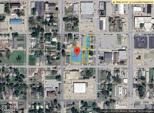  528 W Iowa Ave, Chickasha, OK Parcel Map