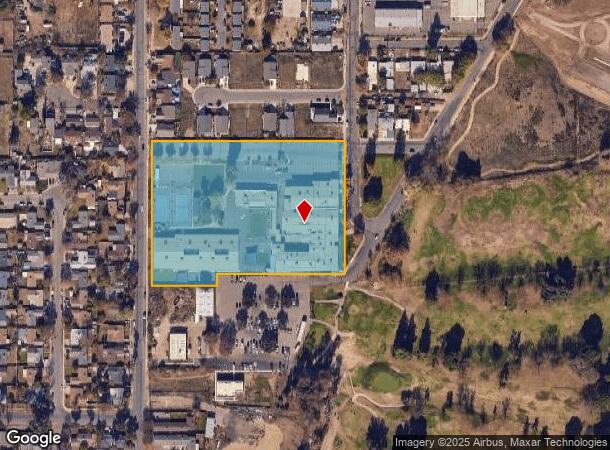  819 Sunset Ave, Modesto, CA Parcel Map