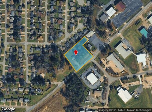 1912 N 2Nd St, Cabot, AR Parcel Map