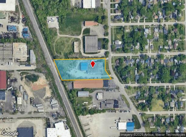  2321 Branch Rd, Flint, MI Parcel Map