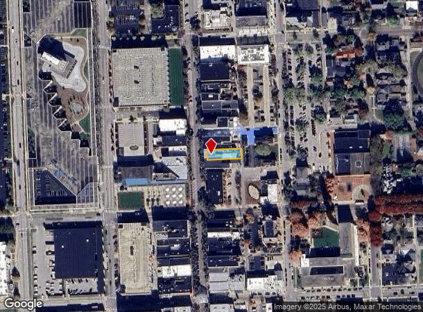 525 Washington St, Columbus, IN Parcel Map