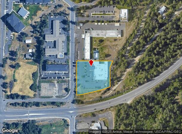 4212 W Sunset Blvd, Spokane, WA Parcel Map