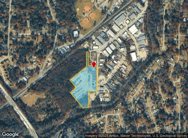  1257 Metro Dr, Columbus, GA Parcel Map