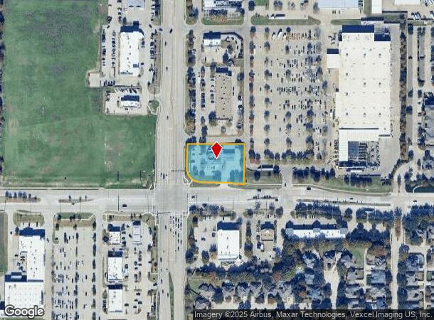  104 N Custer Rd, Mckinney, TX Parcel Map