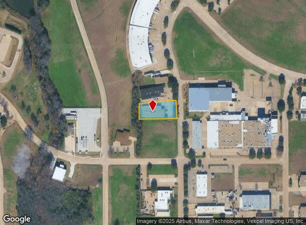  1635 Falcon Dr, Desoto, TX Parcel Map