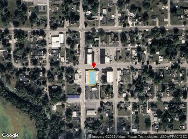 102 E Main St, Pandora, OH Parcel Map