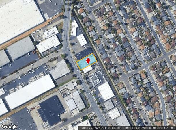 14358 Wicks Blvd, San Leandro, CA Parcel Map